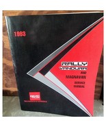 1993 GMC Rally Vandura and Magnavan OEM Dealer Service Manual X-9357 - $18.97