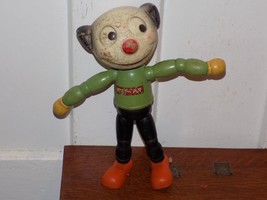 Vintage Pete The Pup Wooden Jointed Toy - $5,331.54 MXN