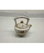Vintage Teapot Salt Pepper Shaker Hand Painted Floral Occupied Japan  Te... - €7,65 EUR