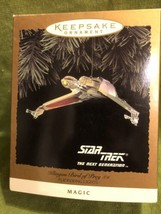 Klingon Bird Of Prey Star Trek Hallmark Keepsake Ornament 1994 Mint Nib - £15.73 GBP