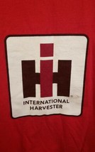 Vintage International Harvester red sleeveless tank top Tee Shirt mens L... - $15.77