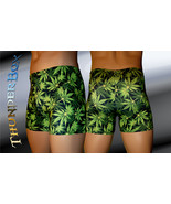 Thunderbox Cannabis Leaf Pattern Titan Style Mens, Womens Shorts  S, M, L - $373.64 MXN