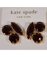 Kate Spade Ruby Red Cluster Earrings Lands End New - £48.26 GBP