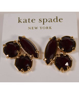 Kate Spade Ruby Red Cluster Earrings Lands End New - $83.75 CAD