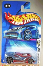 2004 Hot Wheels #70 First Editions 70/100 CUL8R Slate-Blue/Tangerine w/Pr5 Spoke - £5.74 GBP