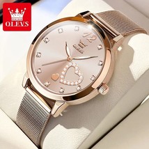 Relojes de cuarzo japonés para mujer, reloj de pulsera impermeable, correa de ac - £28.32 GBP