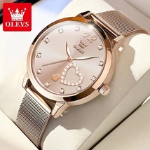 Relojes de cuarzo japonés para mujer, reloj de pulsera impermeable, correa de ac - £28.50 GBP