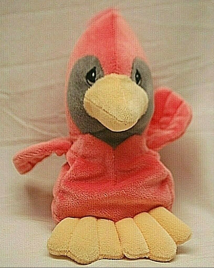 Tender Tails Plush Toy Red Cardinal Bird Multi Colors Precious Moments Enesco - £11.59 GBP