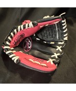 Rawlings Baseball Glove Girls Pink Right Hand Thrower Youth  PL91PB - $284.04 MXN