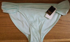 Ninety Six Degrees Swimwear Bikini Bottom Green Mojito Size Large New W Tags - £17.75 GBP