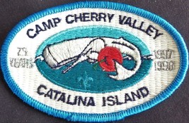Vintage Scout Camp Cherry Valley, 1997/98 Sew-On/Iron-On Patch – Gently Used - £4.72 GBP