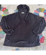 Soma Wknd Womens M Hoodie Navy Softlite Long Sleeve Top Lounge - $368.02 MXN