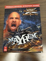 Wcw Mayhem: Prima&#39;s Official Strategy Guide By Prima Games PS1 N64 - £15.56 GBP