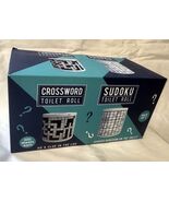 Novelty Gag Gift Crossword and Sudoku Toilet Paper Roll by Fizz Creations - $182.52 MXN