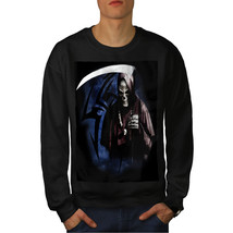 Wellcoda Grim Reaper Death Kill Mens Sweatshirt, Crazy Casual Pullover Jumper - £23.73 GBP+