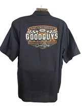 Dickies Goodguys Gray Double Graphic Mechanic Garage Button Rockabilly S... - £39.15 GBP