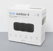 Blink B0B1N5FK48 Outdoor 4 3-Camera Wireless 1080p Black Security System - $179.99