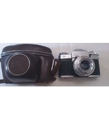 ZEISS IKON CONTAFLEX 35mm Vintage Film Camera Non-Tested With Leather Case - £54.91 GBP