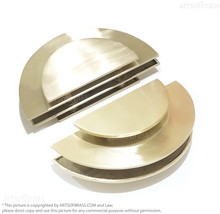 10&quot; Solid Brass Western Round Main Entry Door Pulls | Front and Back Doo... - $400.00