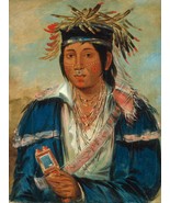 George Catlin Kee mo ra nia, No English, a Dandy Native American Art Shi... - £31.07 GBP+