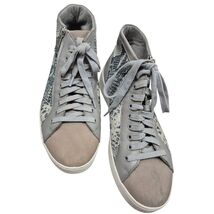 Vionic Splendid Torri High Top Zipper Snake Skin Pattern Gray/Blue/tan S... - $47.52
