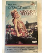 Alexander The Great Vhs Tape Richard Burton Claire Bloom Big Box - $11.87