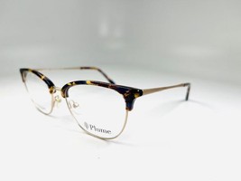 Thin &amp; Light PLUME Eyewear Lilac Tortoise &amp; Gold GOLDFINCH Eyeglasses 52... - $24.70