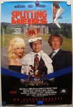 SPLITTING HEIRS 1993 Rick Moranis, Eric Idle, Barbara Hershey,John Clesse-Poster - £9.50 GBP