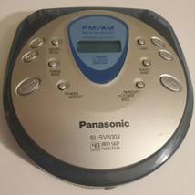 Panasonic SL-SV600J FM/AM 30 Station Memory Portable CD Player, Gray/ blue  - £23.40 GBP