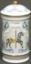 Lenox Porcelain Carousel Spice Jar - Garlic - $23.99