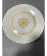 MCM Sheffield Serenade 10&quot; Dinner Plate Yellow design - $12.00