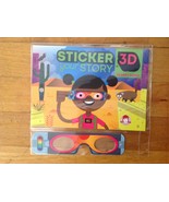 Wendy&#39;s Kid&#39;s Meal Toy Sticker Your Story 3D  in Desert Dawn - £7.13 GBP