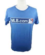 MLB Baseball T-Shirt dot.com - Promo Tee Mens Blue Shirt Small - £6.33 GBP