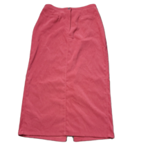 Napa Valley Classy Long Maxi Skirt ~ Sz 14 ~ Red ~ Stretchy Waist - £17.97 GBP
