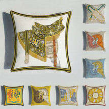 18x18in Vintage Velvet Fabric Throw Pillow Covers Sofa Bed Cushion Covers Case  - £17.68 GBP