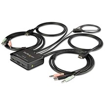 StarTech.com 2 Port HDMI KVM Switch - 4K 60Hz - Compact Dual Port UHD/Ul... - $175.99