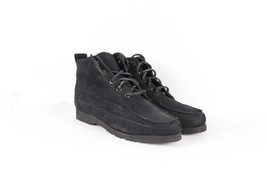 NOS Vintage 90s Womens Size 6.5 Suede Leather Lace Up Chukka Ankle Boots... - $33.62