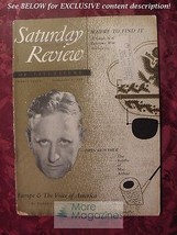 Saturday Review February 3 1951 John Gunther Robert Lewis Shayon John Winterich - £6.79 GBP