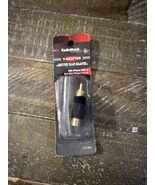1 Each ~ 274-881 ~ Radioshack ~ Gold-Plated 2 Female to 1 Male RCA - $8.79