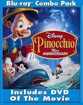 Pinocchio (Blu-ray/DVD, 2009, 3-Disc Set, 70th Anniversary Platinum Edition) - £7.88 GBP