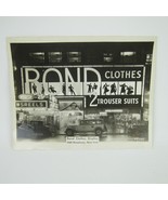 Photograph New York City Bond Clothes Store Entrance Times Square Vintag... - £241.27 GBP