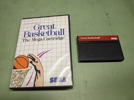 Great Basketball Sega Master System Cartridge and Case - £4.74 GBP