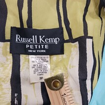 Russell Kemp Petite RN#97485 Women's Multicolor Blazer Jacket Size 2P image 3