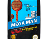 Mega Man NES Box Retro Video Game By Nintendo Fleece Blanket - £35.58 GBP+