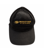 Mossy Oak Fishing Black Adjustable Snapback Hat with Raised Silicone Logo – Read - $14.40