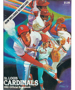 St. Louis CARDINALS 1982 Official Scorebook - Cardinals vs. Montreal Expos - £3.92 GBP