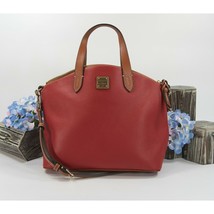 Dooney & Bourke Red Pebbled Leather Large Satchel Bag NWT - £145.67 GBP