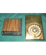 Vintage Brass Metal STRATTON DIALPAD &amp; Plastic Dial Pad Lot Made in Engl... - $1,140.41 MXN