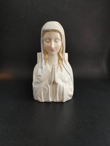 Vintage Praying Virgin Mary Blessed Mother Planter Ceramic 9&quot; - $22.72