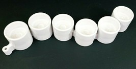 IKEA White Ehlen Interlock Votive Tea Light Candle Holders Set Of 12 IOB - £11.87 GBP